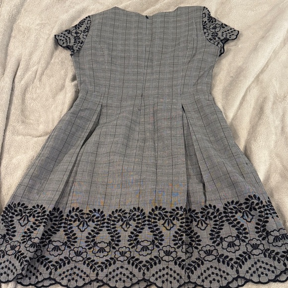 Brooks Brothers Grey Checkered Dress - Picture 3 of 4